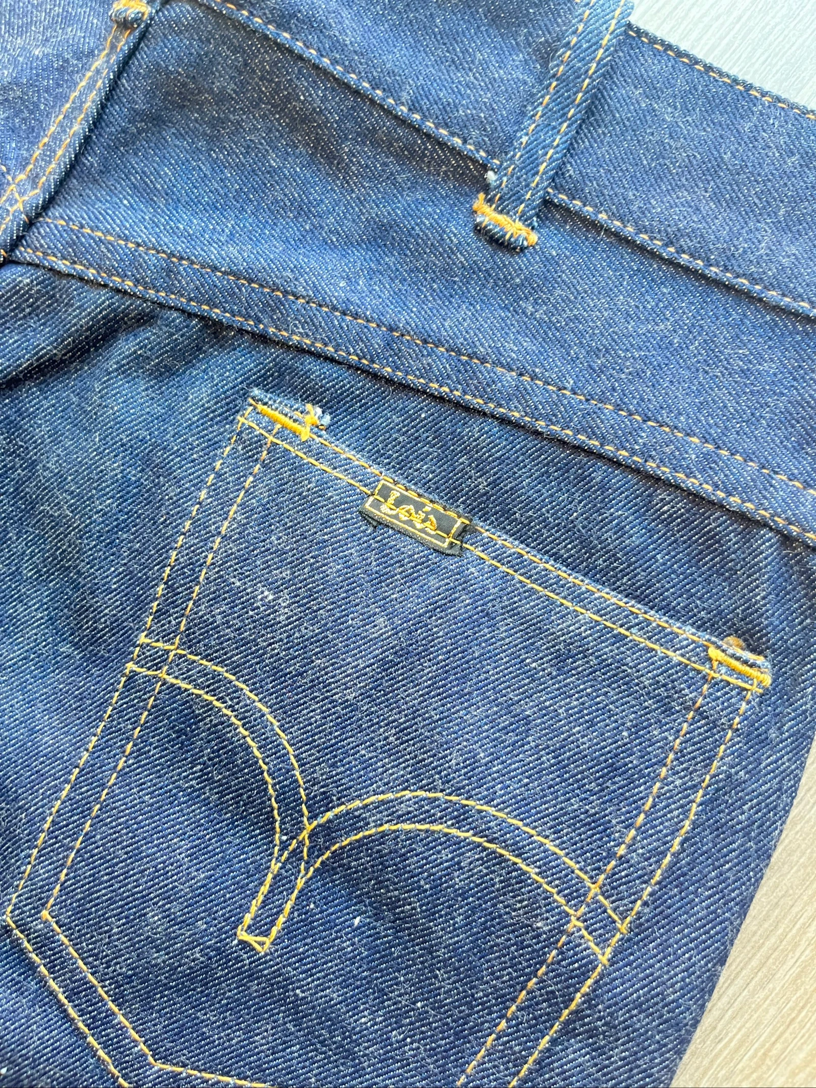 Lois Jeans Denim Blue Vintage Y2K Archive Straight Regular Baggy Streetwear Unisex – photo 7